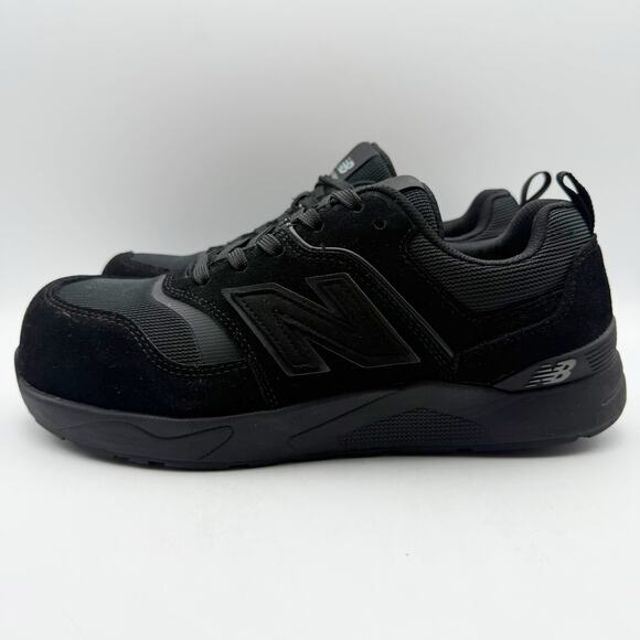 New Balance Mens CT Elite Lite SD Work Sneakers US 9 Wide Black Suede EUC - Picture 8 of 14